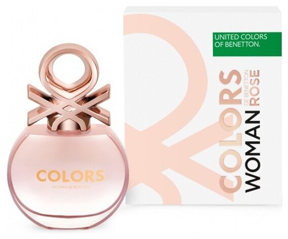 Женская туалетная вода Benetton Colors Rose, 50 мл