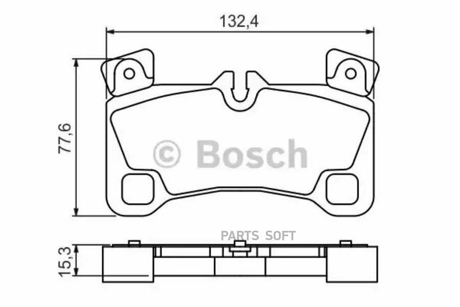 Тормозные колодки Bosch - фото №8