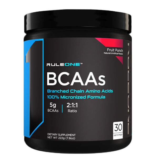 RULE ONE BCAA 222 г (Fruit punch)