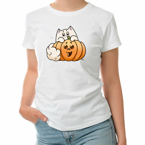 фото Футболка roly, размер s, белый