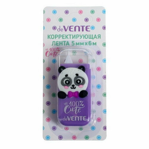 Корректирующая лента 5 мм x 6 м, 100% Cute Panda, фронтальный аппликатор