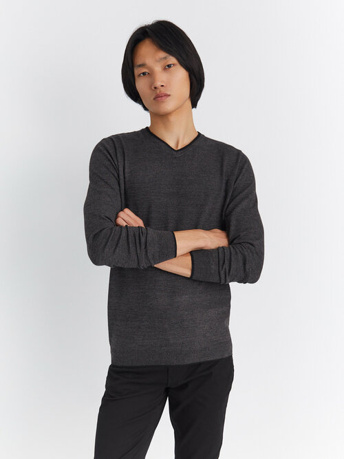 Пуловер Zolla, размер L, серый
