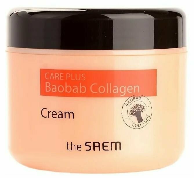 The Saem Крем коллагеновый с экстрактом баобаба Care Plus Baobab Collagen Cream