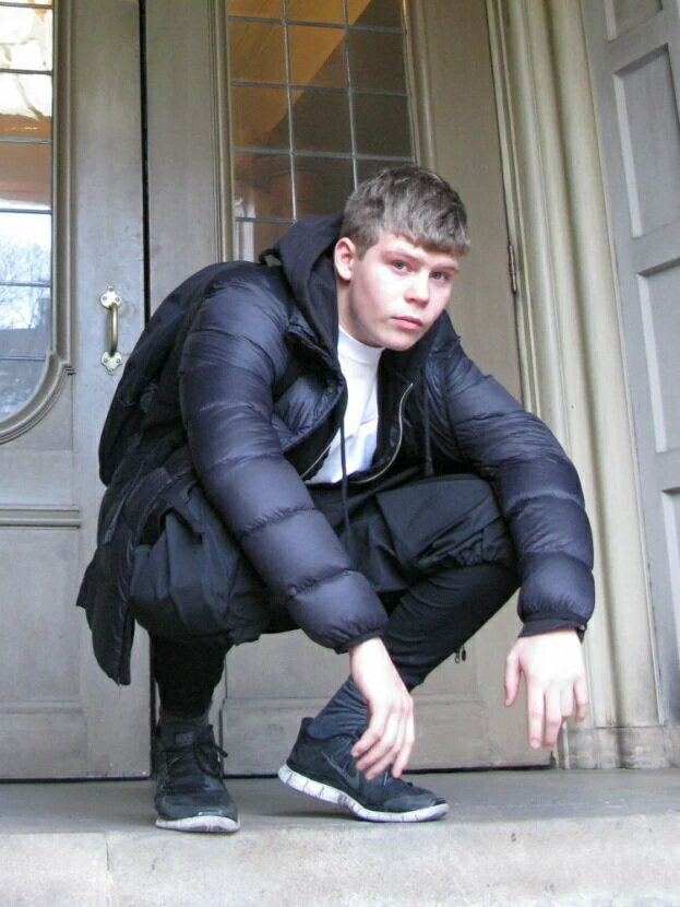 Плакат, постер на холсте Yung Lean/Янг Лин/музыкальные/поп исполнитель/артист/поп-звезда/группа. Размер 60 х 84 см