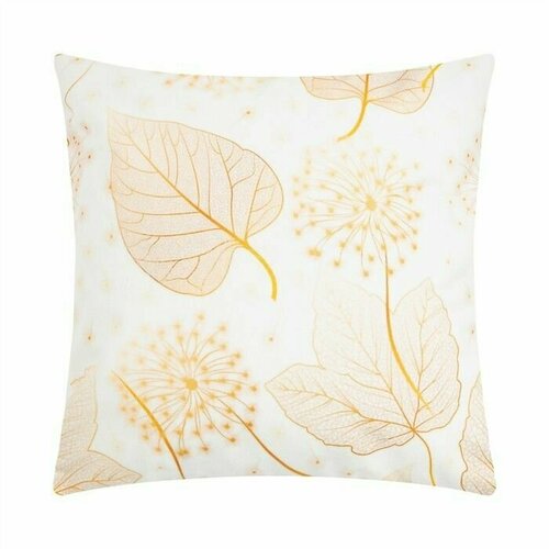 Наволочка декоративная Листики 40х40 см 100 пэ 680₽