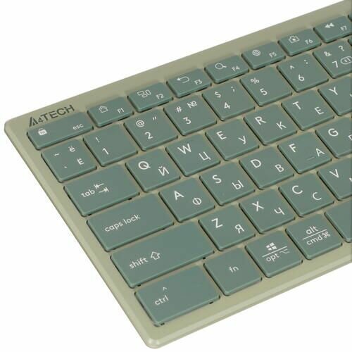 Клавиатура A4Tech Fstyler FBX51C зеленый (fbx51c matcha green) - фото №5