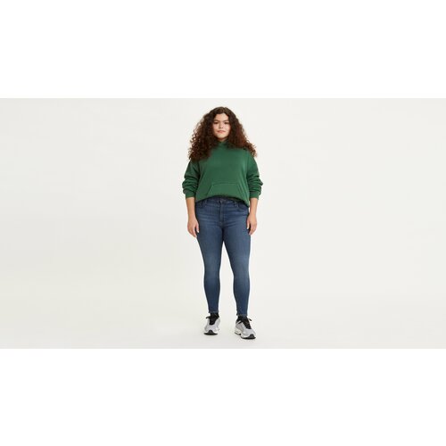 Джинсы скинни Levi's, размер 31/30, синий