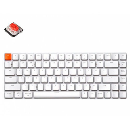 Клавиатура беспроводная Keychron K3, 84 клавиши, Red Switch (K3K1Z)