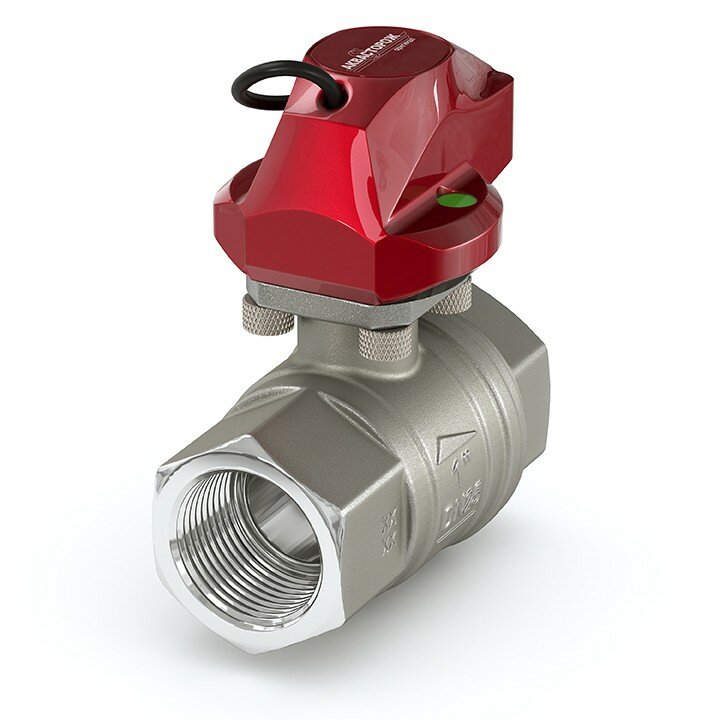 фото Кран шаровый "Аквасторож Оригинал" 1" с электроприводом Bonomi RuB (S6400)