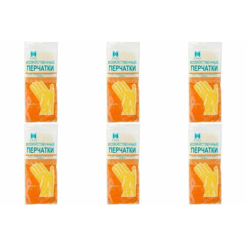 Xinda Перчатки латексные тонкие, размер S, 6 уп