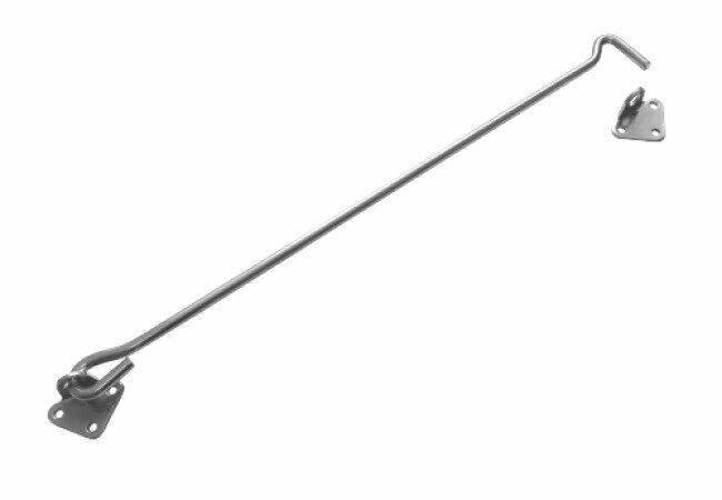 фото Крючок прутковый 400 мм хром, дверной крючок