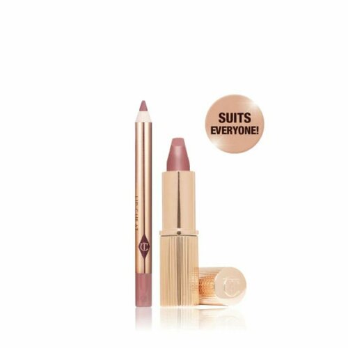 фото Charlotte tilbury подарочный набор косметики для макияжа губ pillow talk lip kit
