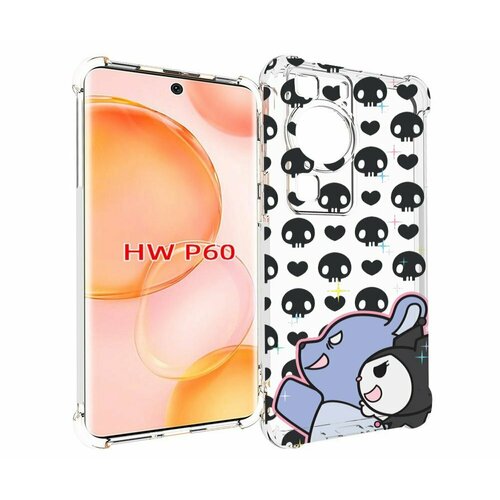 Чехол MyPads злые-мини-животные детский для Huawei P60 задняя-панель-накладка-бампер