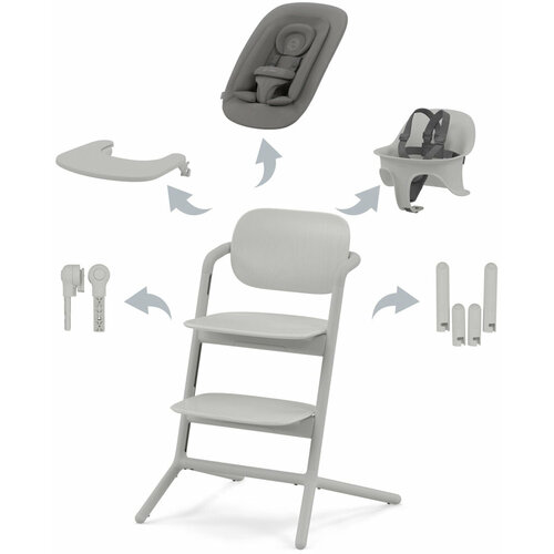 Cybex Стульчик Lemo 4-в-1 Suede Grey 47200₽