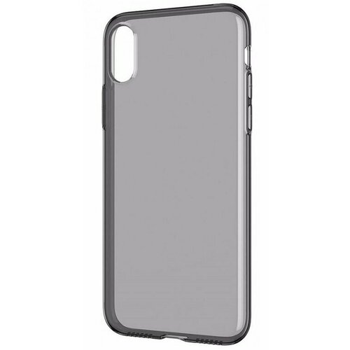 Накладка силиконовая для Apple iPhone X прозрачно-черная