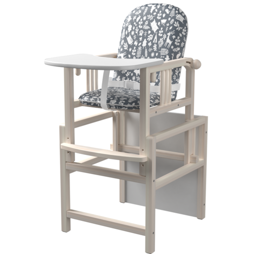 Стульчик-парта Magic Forest серый