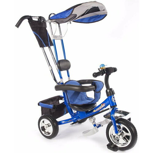 Велосипед YIMEI JS08ET с ручкой и EVA-колесами синий 5900₽