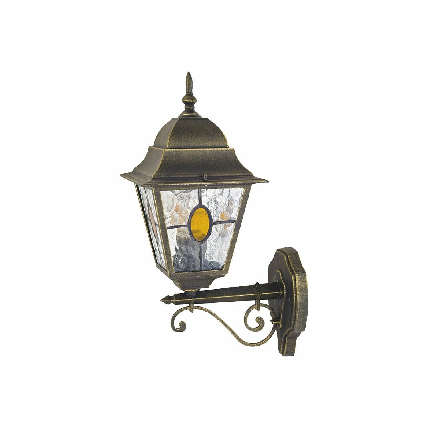 Уличный настенный светильник Favourite Zagreb 1804-1W, E27, кол-во ламп:1шт, Патина