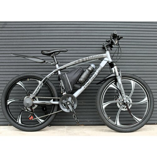 Велосипед Richiesto 24 Литые диски мощность и стиль в одном велосипеде серый матовый 2160000₽