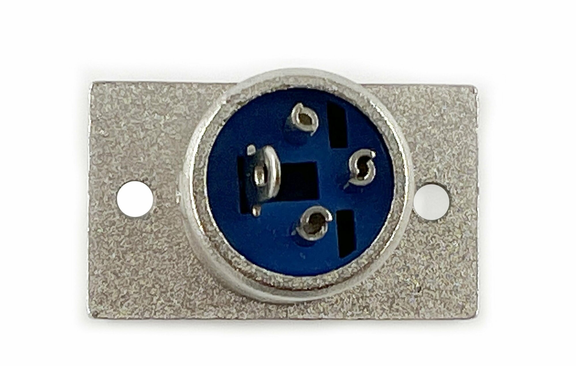 Разъем XLR 3 Pin штекер металл на корпус( 1 штука) — фото 1