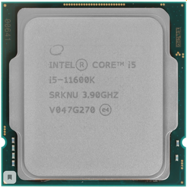 Процессор Intel Core i5-11600K LGA1200 6 x 3900 МГц