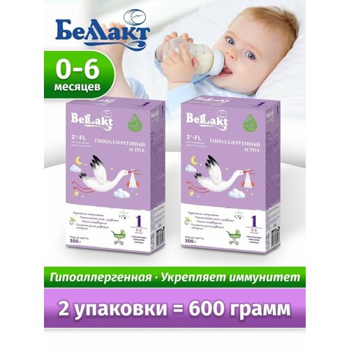 Беллакт Смесь детская ГА 1+, 600гр (2уп по 300г)