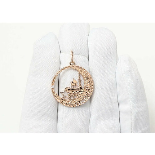 фото Подвеска diamant online, золото, 585 проба, фианит