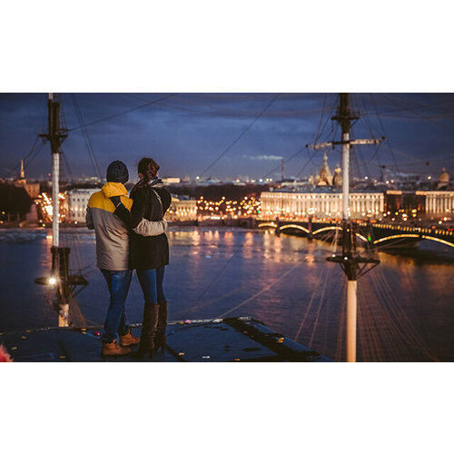 Фотосессия на крыше в Санкт-Петербурге для 2 человек (1 час)