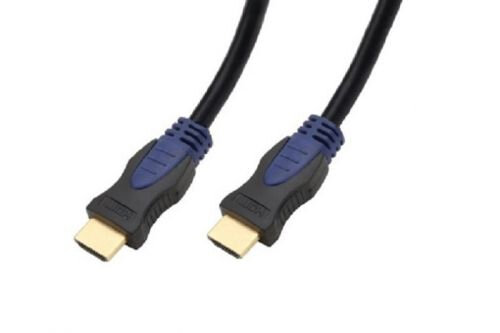 Кабель HDMI WIZE WAVC-HDMI-1M v.2.0b 19M/19M 4K/60 Hz 4:4:4 30 AWG HDCP 1.4 HDCP 2.2 Ethernet позол. разъемы экран черный 1м