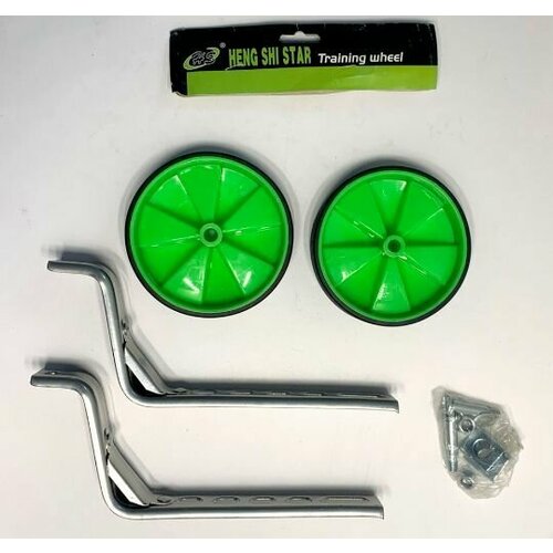 фото Дополнительные колеса (зеленые) универсальные на 12", 14", 16", 18", 20" нет бренда