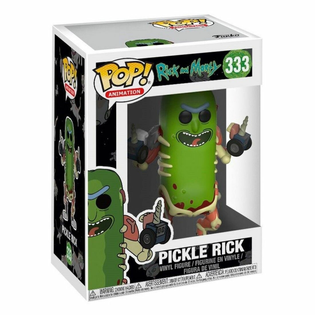 Фигурка коллекционная Funko POP! Animation Rick & Morty Pickle Rick (333) 27854