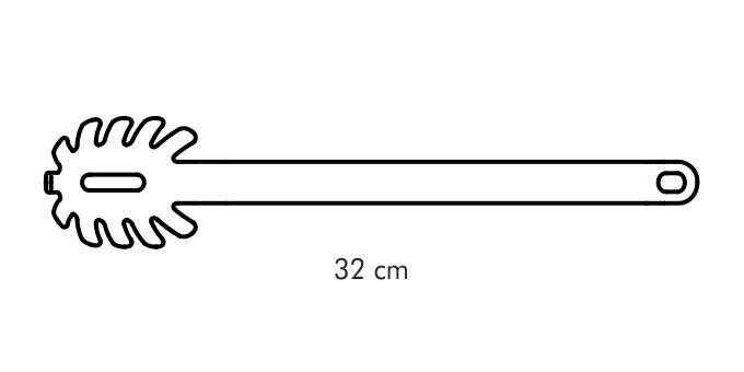 Ложка кулинарная для спагетти Tescoma SPACE TONE, длина 32 см — фото 1