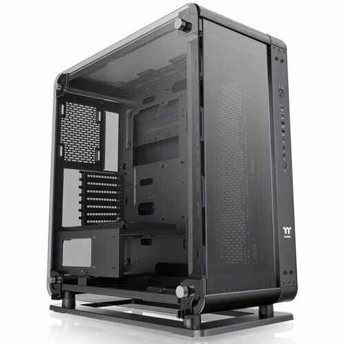 Корпус Thermaltake Core P6 TG Black (CA-1V2-00M1WN-00) компьютерный корпус atx thermaltake core p6 tg черный ca 1v2 00m1wn 00