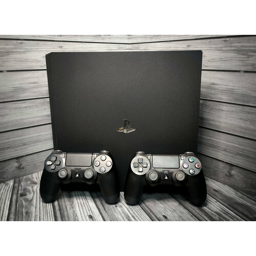 Игровая приставка Sony PlayStation 4 Pro 1TB 2 ГЕЙМПАДА УЦЕНКА 3199000₽