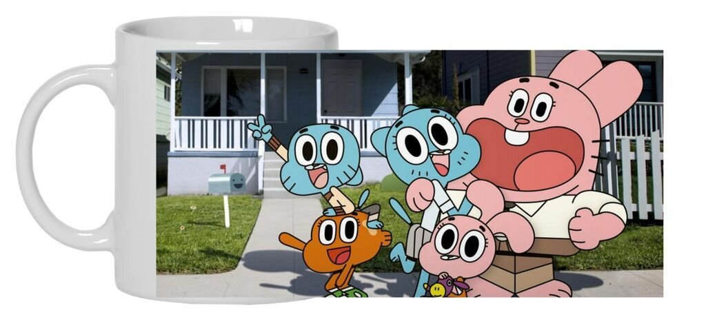 Кружка Удивительный мир Гамбола, The Amazing World of Gumball №9