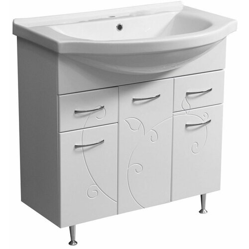 Тумба с раковиной Фантазия 80