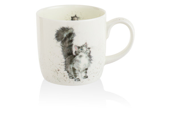 фото Кружка Royal Worcester Забавная фауна Кошечка 310 мл