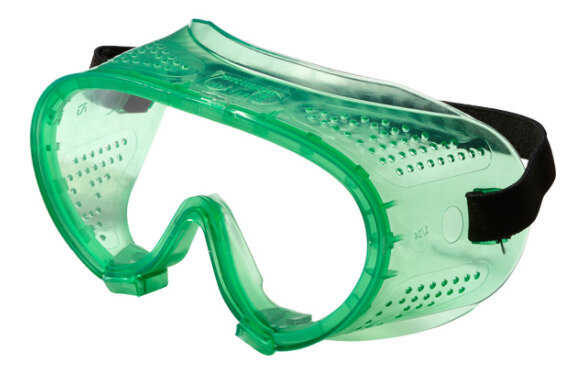 Защитные очки исток NEW закрытого типа, с прямой вентиляцией 40009