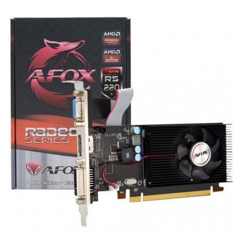 Видеокарта Afox AMD R5 220 550 1024 1066 64 RTL AFR5220-1024D3L5-V2