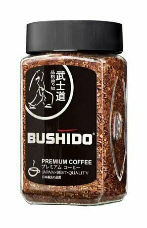 Bushido Black Katana кофе растворимый, 100 г,2шт
