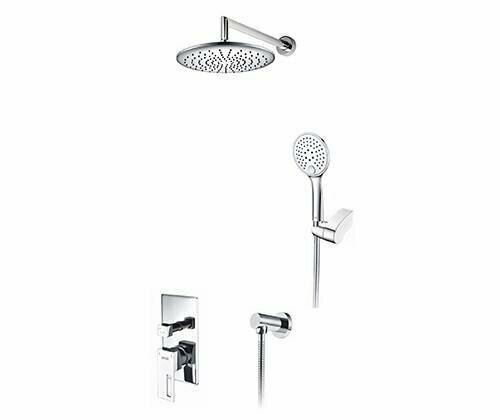 Встраиваемый комплект для душа с верхней душевой насадкой и лейкой Wasserkraft A14130