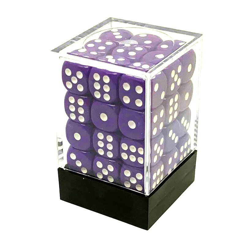 Набор кубиков Ork's Workshop, D6, фиолетовые, 12 мм, 36 штук