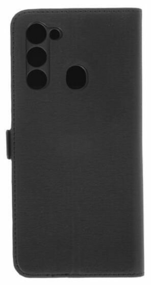 Чехол книжка для Tecno SPARK 8C/ GO 2022 черный, карман для карт / Техно Спарк 8Ц / Го 2022 — фото 1