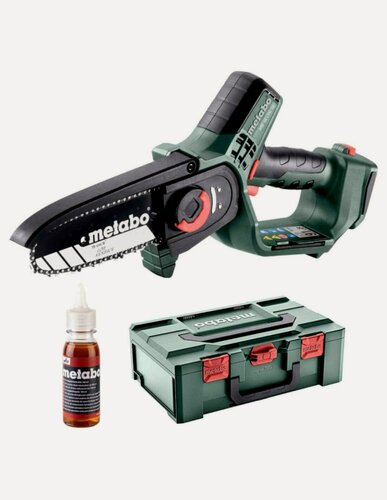 Изображение товара Аккумуляторная цепная пила Metabo MS 18 LTX 15 600856840, с кейсом, без акб