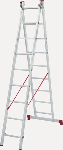 Изображение товара Лестница Новая Высота NV 2220 2×9 для строительных и монтажных работ