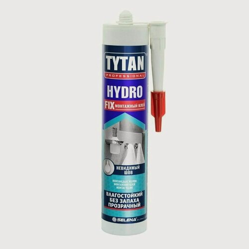 Изображение товара Клей монтажный Tytan Professional HYDRO FIX прозрачный (310мл)