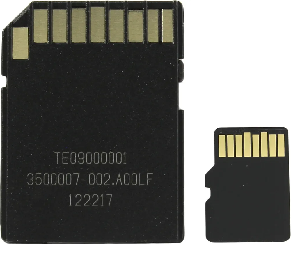 Карта памяти Micro SD 128 Гб - Карта памяти с переходником micro SD card + adapter / для телефона видеорегистратора — фото 1