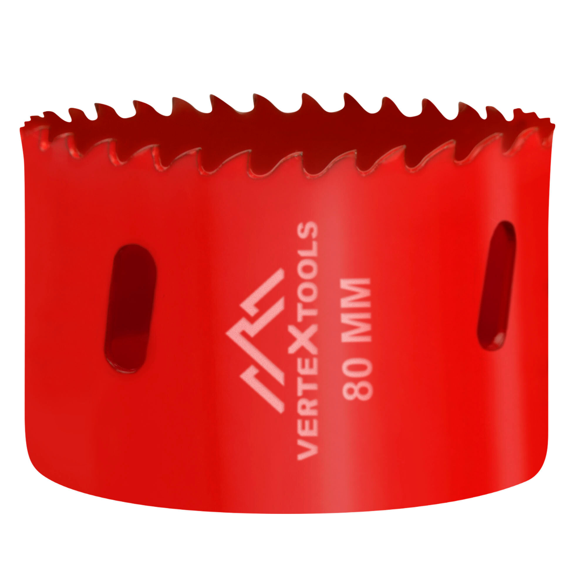 Коронка по металлу 80 мм VertexTools биметаллическая, HSS M42