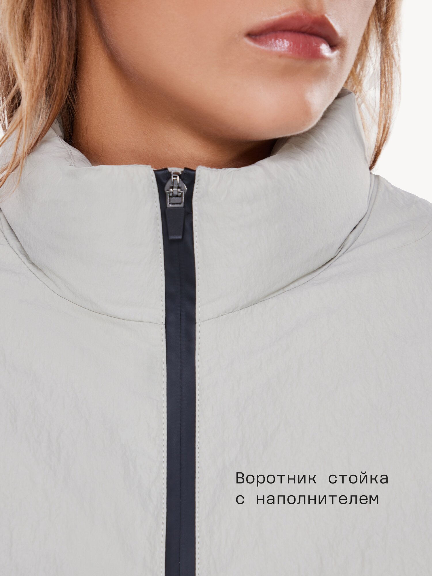 Пуховик MUTED ВЬЮГА 30, размер L-XL, серый — фото 1