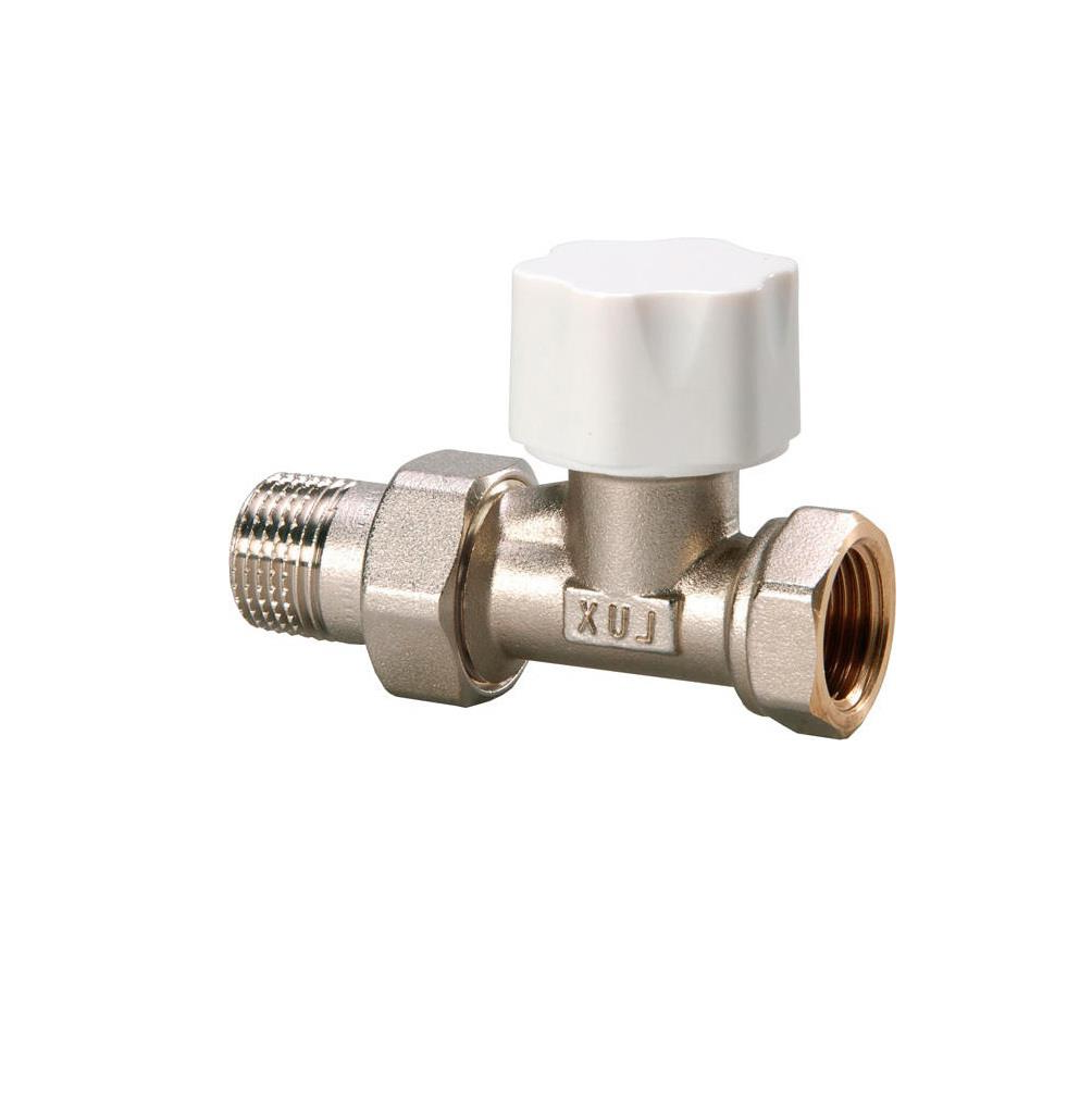 Вентиль термостатический прямой Luxor RD 201 1/2" никелированный